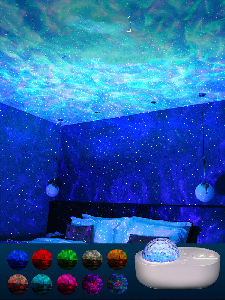 Spaceship Starry Sky Projection Lamp