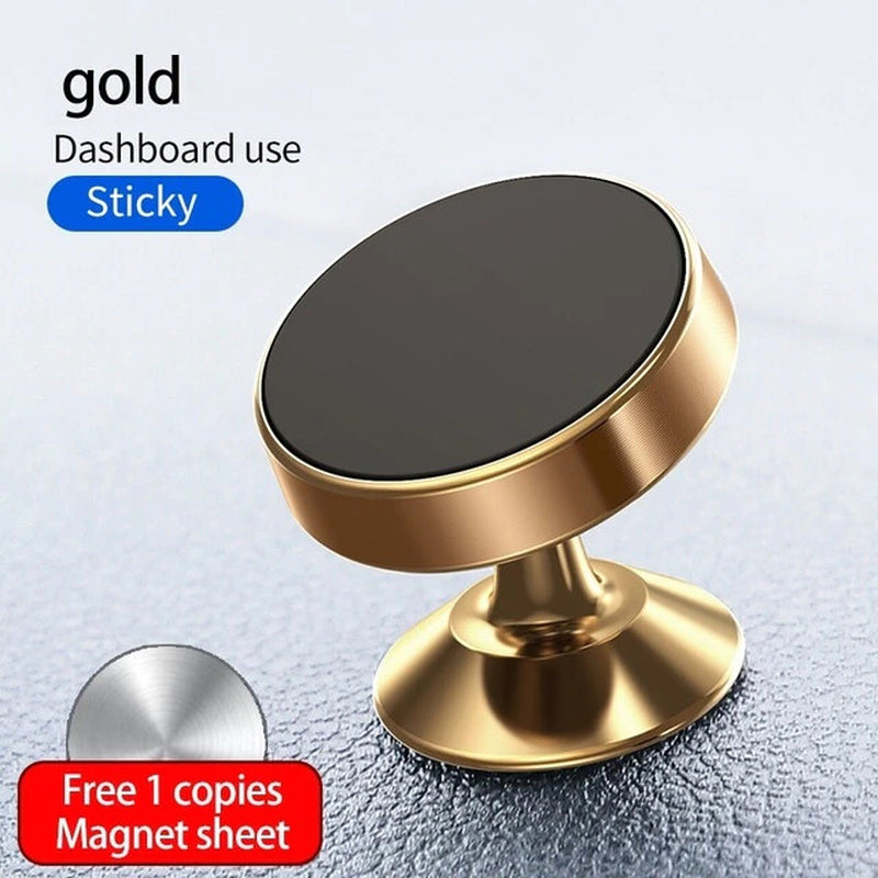 Magnetic Car Phone Holder Mount Plate Dashboard Dash Mobile 360 Black Stick Lot