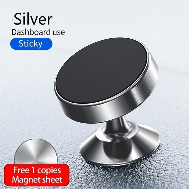 Magnetic Car Phone Holder Mount Plate Dashboard Dash Mobile 360 Black Stick Lot