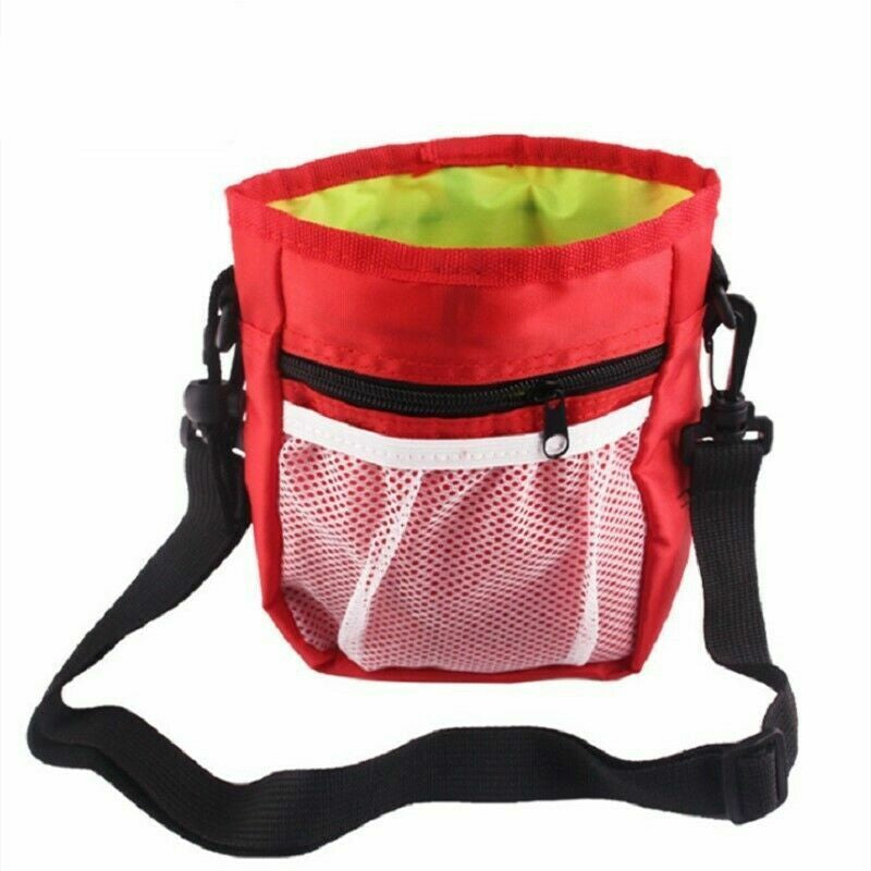 New Dog Training Treat Pouch Bag Pet Waist Bum Bags Belt Snack Treats Walking UK
